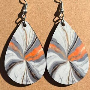 Tear drop earrings